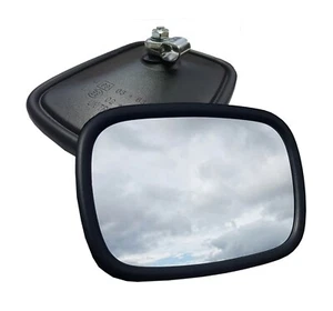 STR 7"" x 5"" Spiegel mit Halterungen passend für 3/4"" Käfig - Lager Rennwagen Spedeworth ORCI - Bild 1 von 3