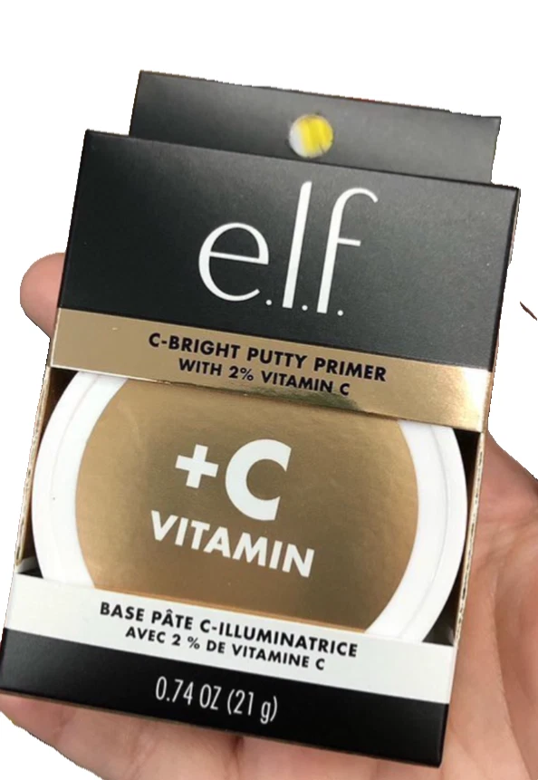 Elf e.l.f. C-Bright Putty Face Primer with 2% Vitamin C New In Box - Image 1 of 1