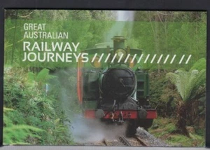 AUSTRALIA Great Australian Railway Journeys MNH prestige booklet - Picture 1 of 1