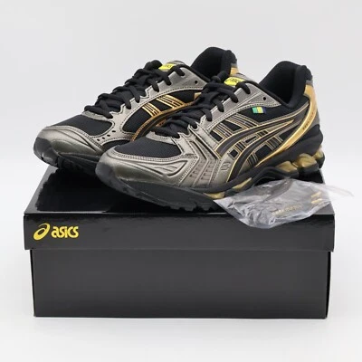 1203A860-001 Ayrton Senna Asics Gel-Kayano 14 Negro Oro Puro (Hombre) - Imagen 1 de 4