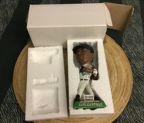 BOBBLE 2003 SGA LUIS CASTILLO FLORIDA MARLINS BOBBLEHEAD ! GREAT GIFT IDEA ! Cover