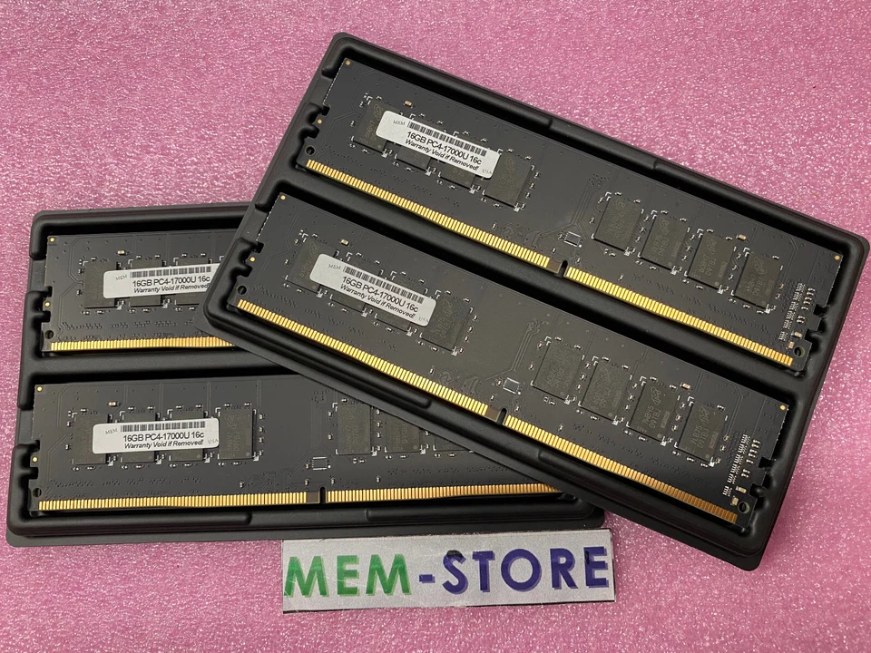 64GB kit 4x16GB DDR4 2133MHz nonECC UDIMM RAM Memory Dell OptiPlex Intel Special - Image 1 of 1