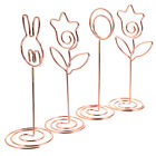 4pcs Flower Bunny Place Card Holders for Events and Restaurants
