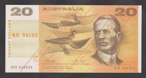 🔴AUSTRALIA  20 Dollars 1970 UNC P41d  *SPECIMEN* 🔴 REPRODUCTION🔴 - Picture 1 of 1