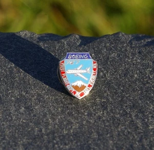 Boeing 767 Primer Vuelo 25 de Septiembre 1981 Everett WA 5/8" Esmalte Solapa Pinback - Imagen 1 de 4