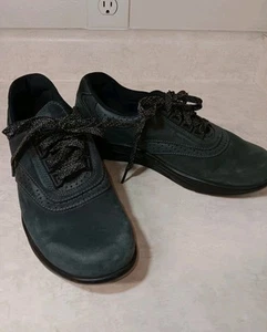 SAS Womens Walk Easy Black Low Top Lace Up Casual Shoes Sneakers Size 6.5 S - Picture 1 of 8