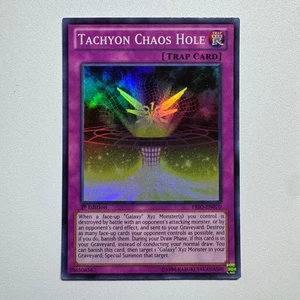 Tachyon Chaos Hole - PRIO-EN070 | 1st Edition Super Rare NM YuGiOh - Picture 1 of 1