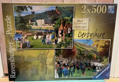 Ravensburger Derbyshire 2x500 Piece Jigsaw Puzzle BNIB sealed (02/01) - Image 1 of 2