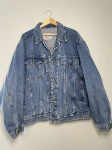 Chaqueta de Camionero Denim Vintage Talla XL 90s Y2K Bugle Boy - Imagen 1 de 6