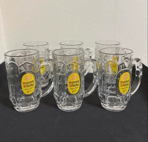 Juego de 6 vasos de whisky Suntory KAKU 375 ml taza Highball SAKE - Imagen 1 de 2