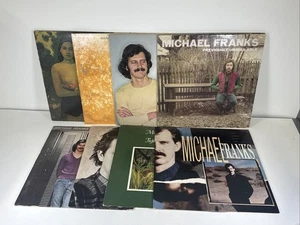 Michael Franks 8 Vinyl Record LP Lot Skin Dive Gypsy Objects Of Desire - Foto 1 di 17