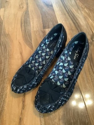 Ruby Shoo Uk 8 Check Patterned Bow Design Court Shoe  - Image 1 of 4