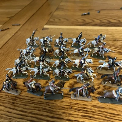 Airfix Waterloo Cavalry mix HO/OO x 25 professionally painted # 1 - Image 1 of 4