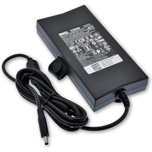 Oryginalny adapter sieciowy Dell 130W DA130PE1-00 HA130PM160 LA130PM121 Mała okrągła końcówka - Zdjęcie 1 z 5
