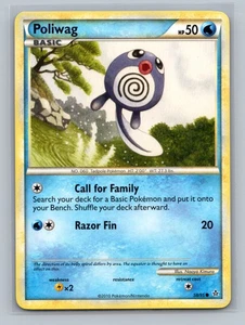 Pokémon TCG Poliwag 58/95 Unleashed Normal LP - Picture 1 of 2