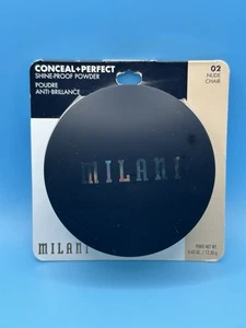 Milani Conceal And Perfect Shine-Proof Powder Nude 02 New In Package #C71 - Picture 1 of 2