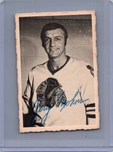 1970-71 O-PEE-CHEE DECKLE EDGE PHOTOS #29 DOUG MOHNS CHICAGO BLACKHAWKS - Picture 1 of 2