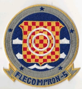 VC-5 CHECKERTAILS USN SQUADRON FLIGHT JACKET PATCH SET ORIGINAL & UNUSED - Picture 1 of 4