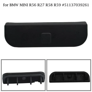 Sleek Black OEM Rubber Cover Pad Handle for MINI R56 R57 R53 51137039261 - Picture 1 of 11