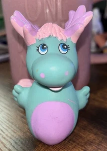 Moosel Vintage 1985 Wuzzles Figure Hasbro Disney Moosehorse/Sigillo Mermoose RARO - Foto 1 di 9