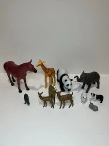 Tierfiguren Konvolut - Wildtiere, Waldtiere, exotische Tiere - 11 Tiere - Bild 1 von 18