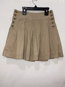 Polo Ralph Lauren Pleated Cotton Twill Skirt Girl School Uniform - Picture 1 of 5