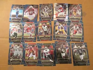 2022 Panini Select Football Lot of 15 Different w/rookies & inserts - Bild 1 von 1