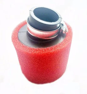 XR50 CRF50 XR CRF 110CC 125CC 150CC Dirt Bike 35mm Dual Foam Air Filter RED - Picture 1 of 3