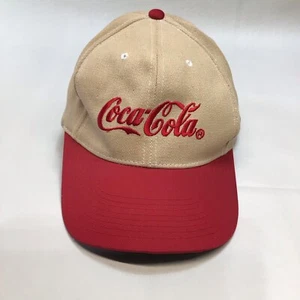 Vintage Coca-Cola Cap Mütze Canvas SnapBack - Bild 1 von 8
