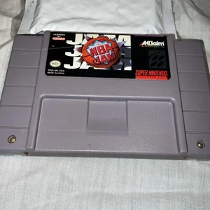 NBA Jam (Super Nintendo Entertainment System, 1994) Authentic CARTRIDGE ONLY - Picture 1 of 18