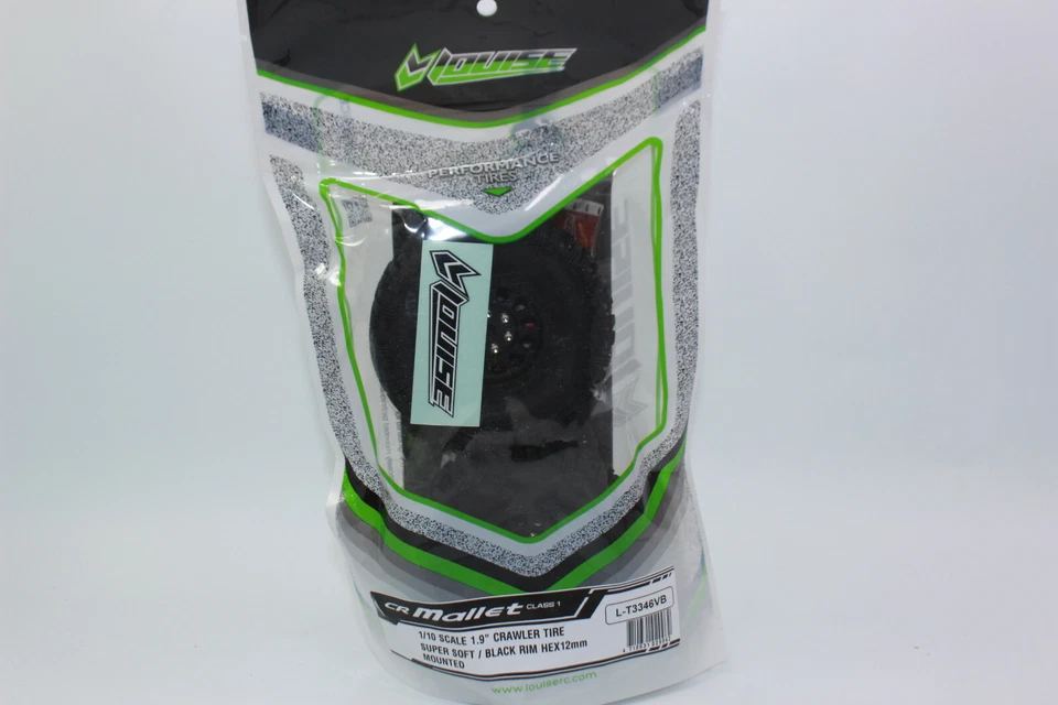 LOUISE LOUT 3346 VB CR Mallet  1.9 CLASS 1 supersoft auf schwarzer Felge  NEU  - Bild 1 von 4