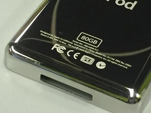 Neu iPod 5.5 Gen Video 80GB dick 8 mm Rückseite Abdeckung Rückseite Platte Gehäuse - Bild 1 von 4