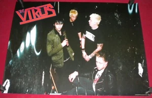 Póster de la película The Virus 24x18 S/S American Punk Band Mike Virus Fat Dave Sorrels - Imagen 1 de 2