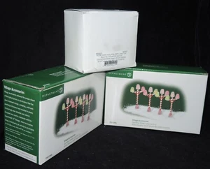 Gumdrop Street Lamps - Boxed North Pole Village by Department 56 Rudolph - Picture 1 of 10