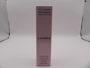 Lanera L1 Elfenbein vollflächige weiche matte flüssige Foundation 1 Oz. versiegelt - Bild 1 von 6
