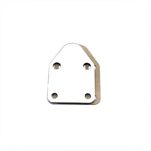 Fuel Pump Port Block Off Plate Delete Plate SB Chevy 283 305 327 350 383 400 V8 - Imagen 1 de 1