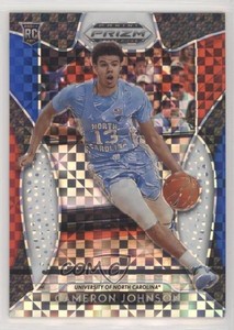2019 Panini Prizm Draft Picks Red White & Blue /99 Cameron Johnson #76 Rookie RC