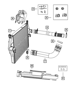 Genuine Mopar Isolator Kit 68069568AA