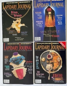 Vintage Lapidary Journal-Gem Cutting /Jewelry- 1996- JAN/FEB/MAR/APR- 1996 - EUC - Bild 1 von 13