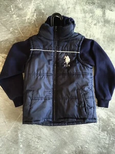 US POLO ASSN Boys Hooded Jacket Size M/M 10-12 year - Picture 1 of 2