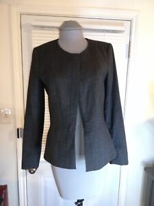 Theory size 6 women's zip up suit jacket