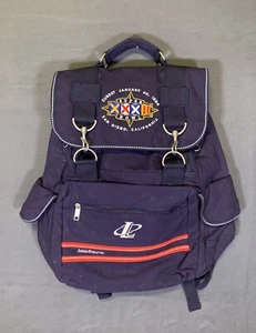 Super Bowl XXXII Rucksack Logo sportlich gepolstert Denver Broncos Metallclips 1998 - Bild 1 von 10