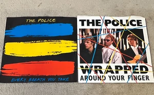 The Police Vinyl Lot Two (2) 45rpm Records w/ Picture Sleeves!  [P1] - Picture 1 of 6