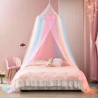Princess Style Bed Canopy Rainbow Color Bed Tent Dome Mosquito Net  Summer