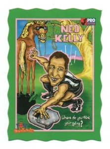 1996 Footy Oddbodz Red Glow - Collingwood - CRAIG KELLY - Imagen 1 de 2