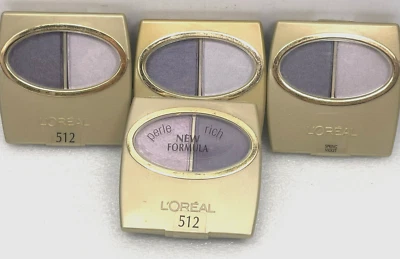 (4) L'OREAL WEAR INFINITE  Eye Shadow Duo- #512 Spring Violet **RARE PLS READ - Image 1 of 4