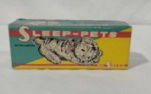 Rare Vintage Sleep Pets KU-KU The Kitten With Original Box By Sarco . - Picture 1 of 11