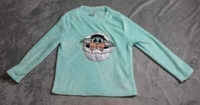 Disney Star Wars Pajama Top Women's Medium Blue Grogru Ultra Soft Sleepwear - Image 1 of 4