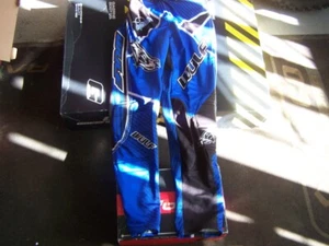 WULF SPORT TRIAL PANTALONE FONDO BLU NERO ABBIGLIAMENTO EQUITAZIONE XL - Foto 1 di 2