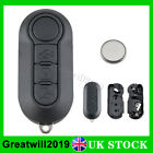 3 Buttons Remote Key Fob Case + Battery For Citroen Relay Fiat Ducato Peugeot